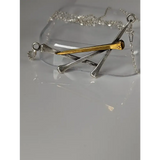 Silver Steed Elegant Hoof Nails Necklace Necklaces