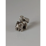 Silver Steed Elephant Silver Pendant Small Pendant