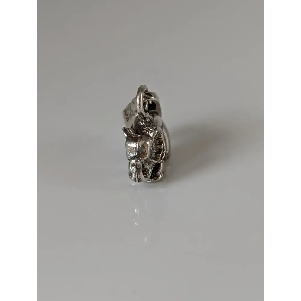 Silver Steed Elephant Silver Pendant Small Pendant