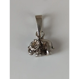 Silver Steed Elephant Silver Pendant Small Pendant