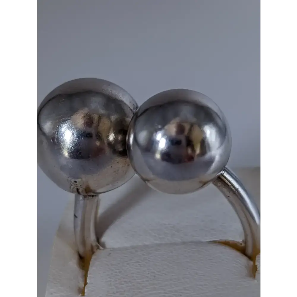 Silver Steed Extra Large Balls One Size Ring Rings