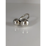 Silver Steed Extra Large Balls One Size Ring Rings