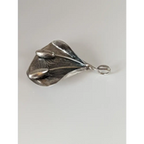Silver Steed Extravagant Leaf & Stems Silver Pendant Gold Pendant