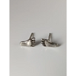 Silver Steed Feet Stud Earrings Earrings