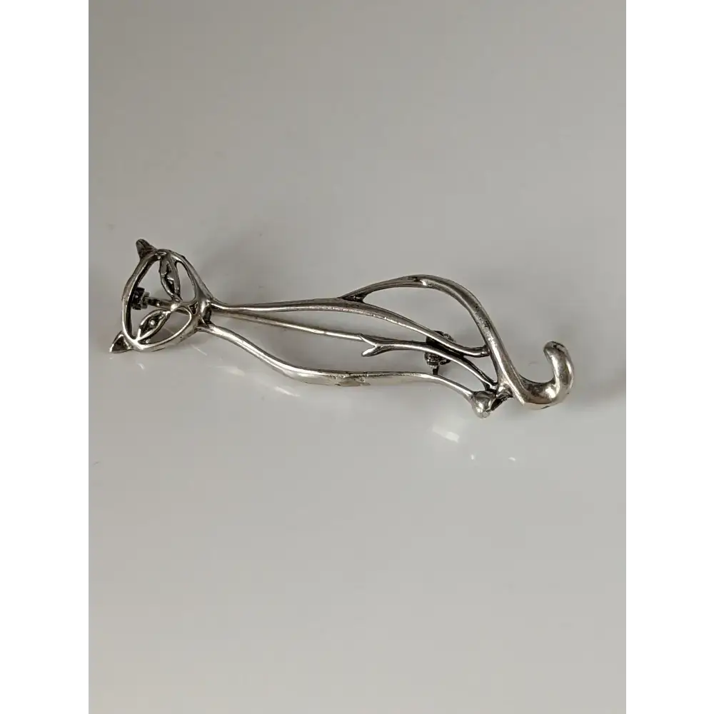 Silver Steed Feline Silver Brooch Brooches