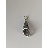 Silver Steed Filigree Cone Silver Pendant Pendant