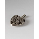 Silver Steed Filigree Heart Silver Pendant Small Pendant