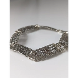 Silver Steed Filigree Vintage Silver Bracelet Bracelets