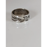 Silver Steed Flames Ring O Rings