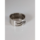 Silver Steed Flames Ring O Rings