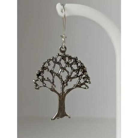 Silver Steed Fruit Tree Dangling Earrings Earrings