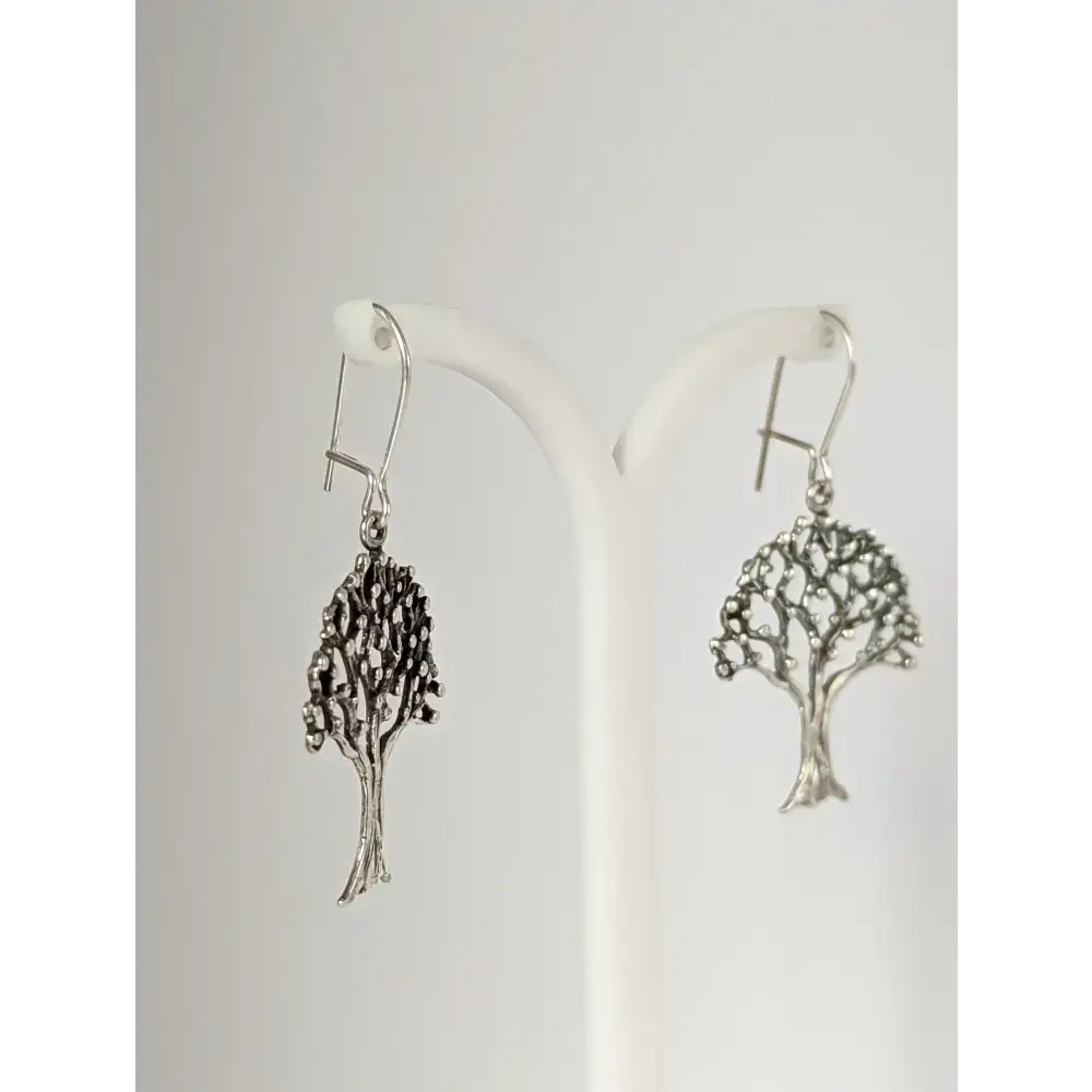 Silver Steed Fruit Tree Dangling Earrings Earrings