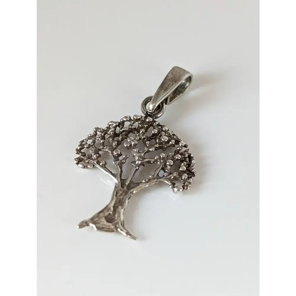 Silver Steed Fruit Tree Silver Pendant Medium Pendant