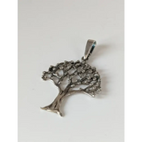 Silver Steed Fruit Tree Silver Pendant Medium Pendant