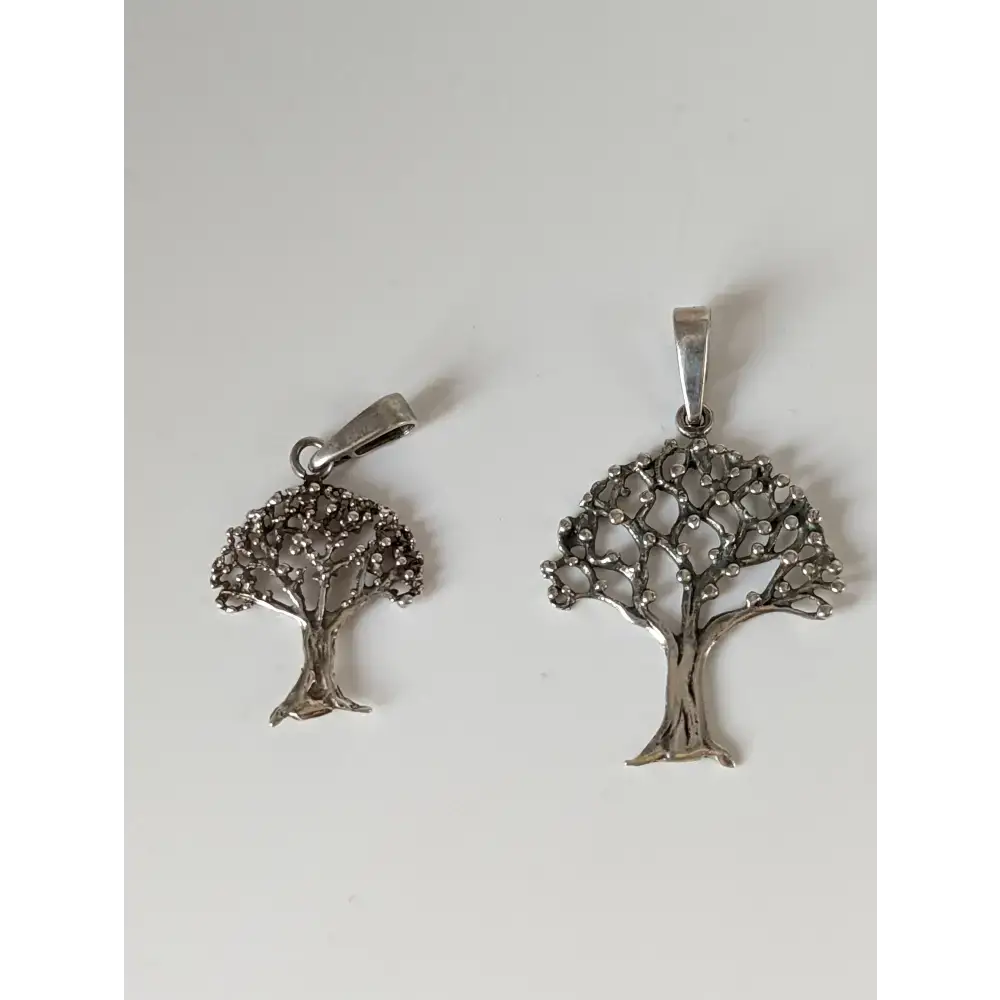Silver Steed Fruit Tree Silver Pendant Medium Pendant