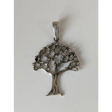 Silver steed fruit tree silver pendant featuring a sterling silver tree silver pendant with intricate filigree and bead accents