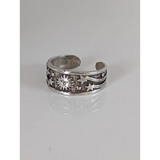 Silver Steed Galaxy Adjustable Silver Band Rings