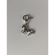 Silver Steed Galloping Horse 2 Silver Charm Charms