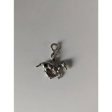Silver Steed Galloping Horse Silver Charm Charms