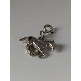 Silver Steed Galloping Horse Silver Charm Charms
