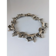 Silver Steed Silver Galloping Horses Bracelet Bracelets