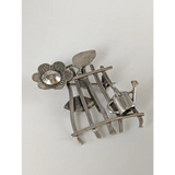 Silver Steed Garden Silver Brooch Brooches