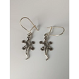 Silver Steed Gecko Silver Dropped Earrings Earrings