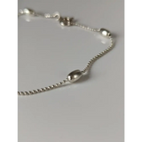 Silver Steed Grain Chain Silver Bracelet Bracelets