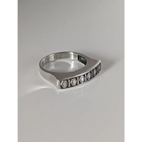 Silver Steed Greek Theme Ring O Rings
