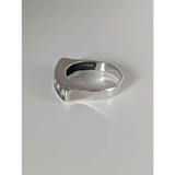 Silver Steed Greek Theme Ring O Rings
