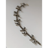 Silver Steed Greyhound Silver Bracelet 17cm Bracelets
