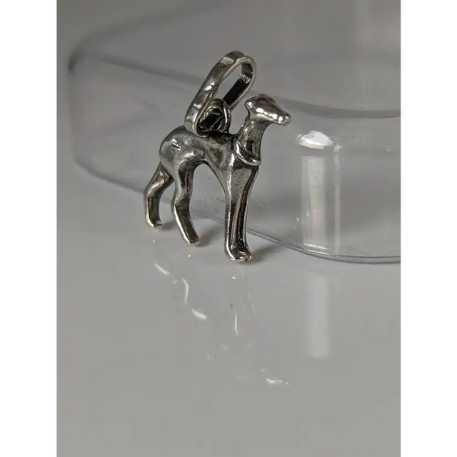 Silver Steed Greyhound Silver Pendant Pendant