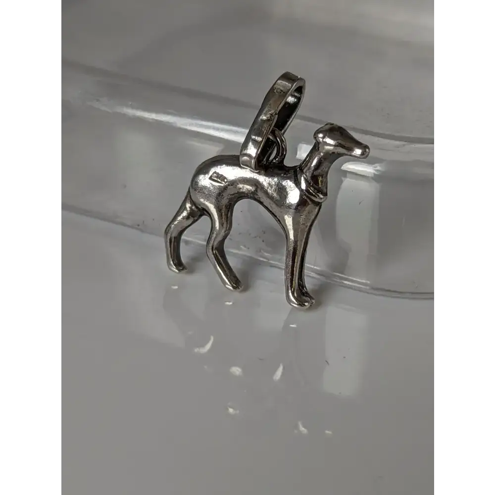 Silver Steed Greyhound Silver Pendant Pendant