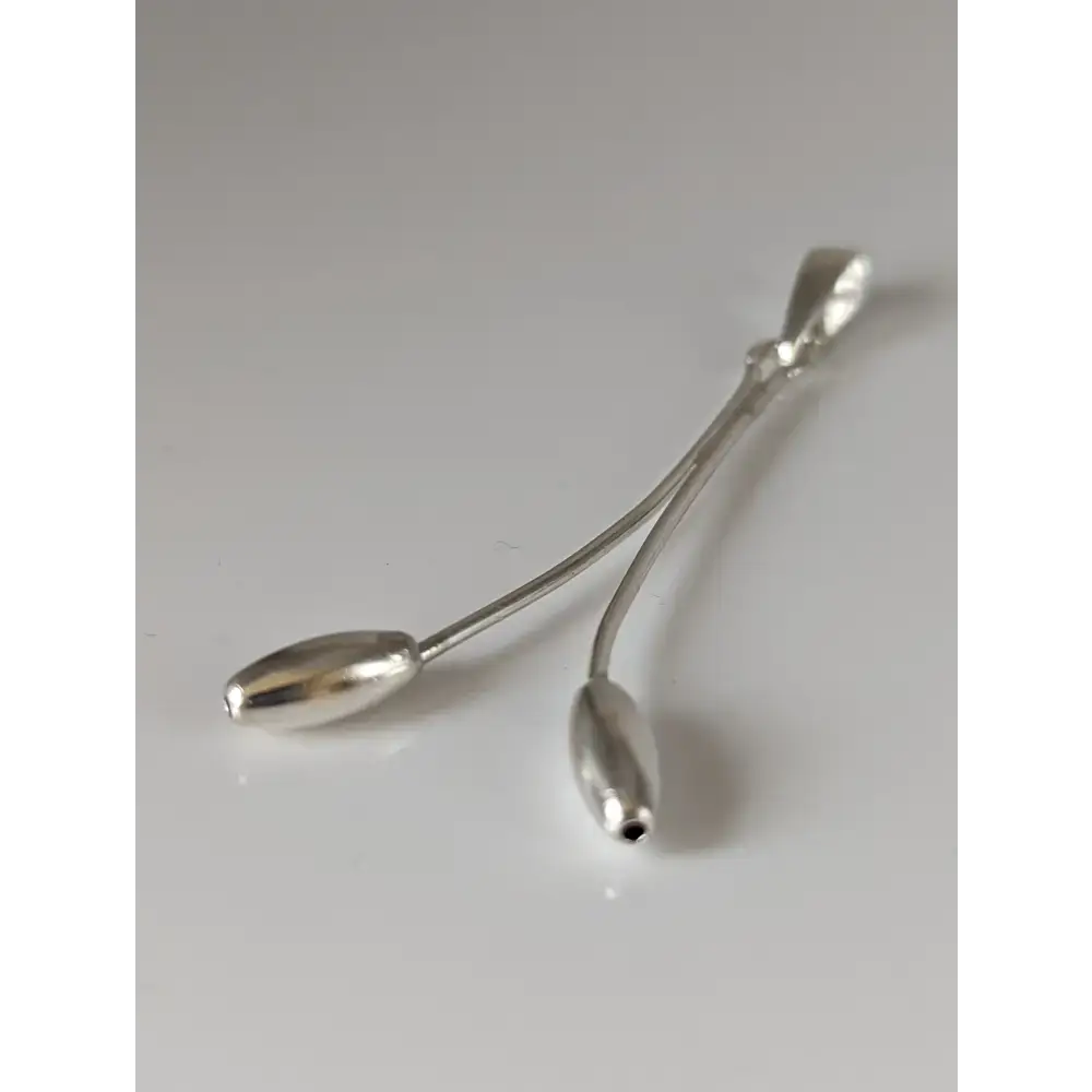 Silver Steed Hanging Stem Silver Pendant Pendant