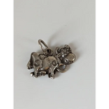 Silver Steed Happy Cow Silver Pendant Pendant
