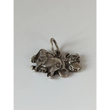 Silver Steed Happy Cow Silver Pendant Pendant