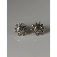 Silver Steed Happy Sun Stud Earrings Earrings