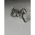 Silver Steed Harness Racing Trotter Horse Brooch / Stock Tie Pin Brooches