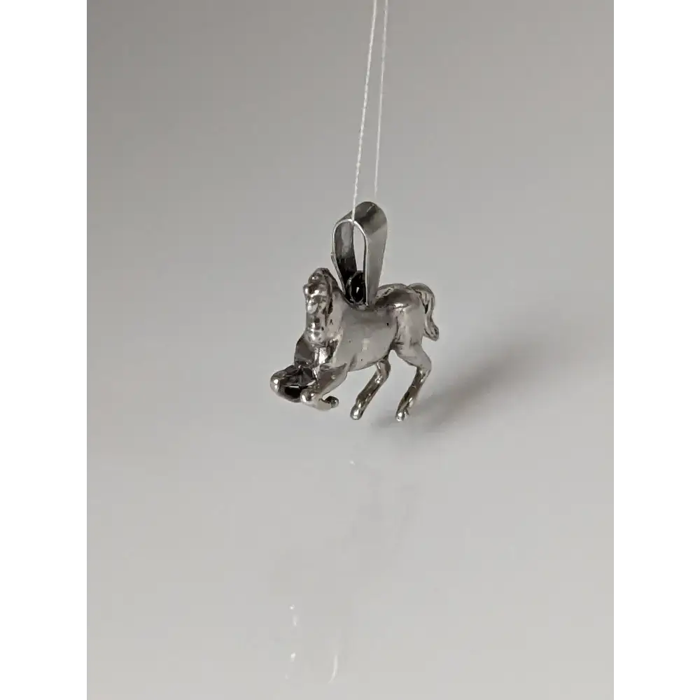 Silver Steed Haute Ecole Pendant Pendant