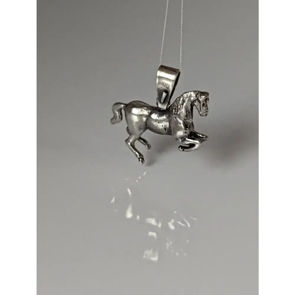 Silver Steed Haute Ecole Pendant Pendant