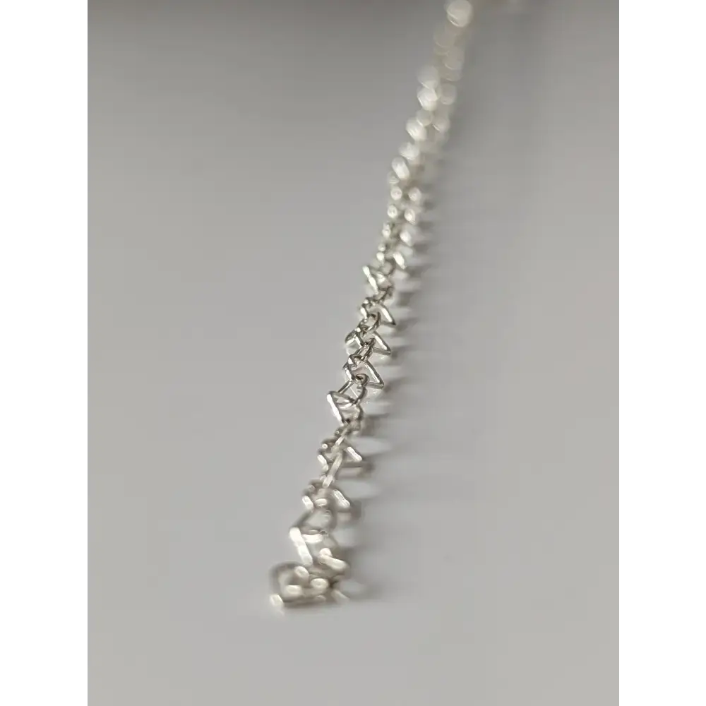 Silver Steed Heart Link Silver Bracelet 18CM Bracelets