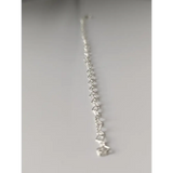 Silver Steed Heart Link Silver Bracelet 18CM Bracelets