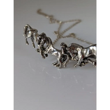 Silver Steed Herd Necklace Necklaces
