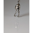 Silver Steed Hindquarters Silver Pendant Pendant