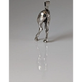 Silver Steed Hindquarters Silver Pendant Pendant