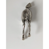 Silver Steed Hindquarters Silver Pendant Pendant