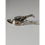 Silver Steed Hindquarters Silver Pendant Pendant