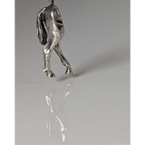 Silver Steed Hindquarters Silver Pendant Pendant