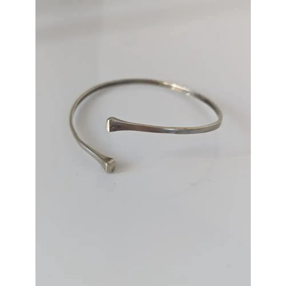 Silver Steed Hoofnail Bangle 1 Bangle