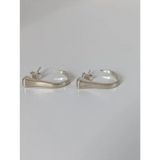 Silver Steed Hoofnail Stud Earrings Earrings